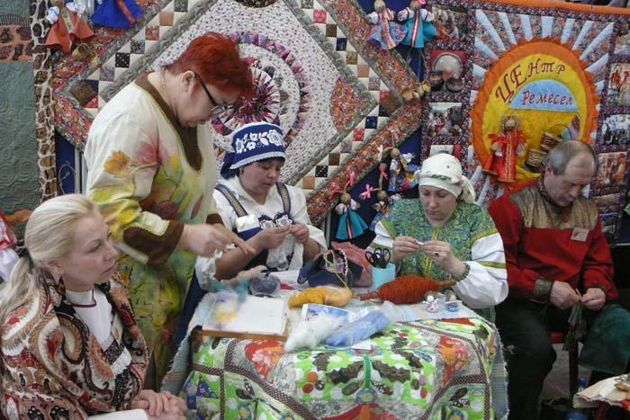 Мастера народных промыслов познакомили арзамасцев со своими работами