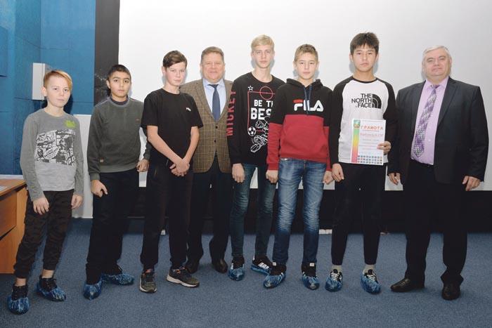 Победители районных соревнований по мини-футболу – команда Березовской школы