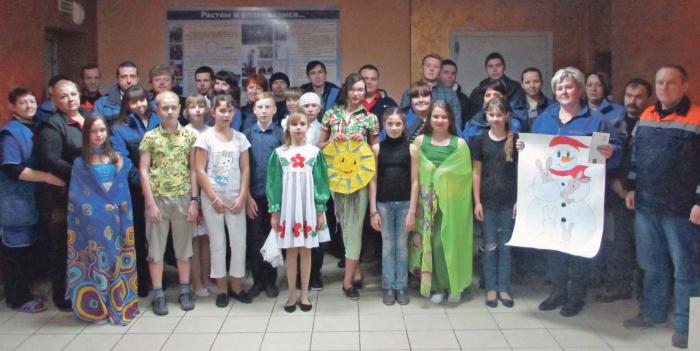 Учащиеся подшефной Тумановской школы – в гостях у работников ООО «АСТ-Регион»