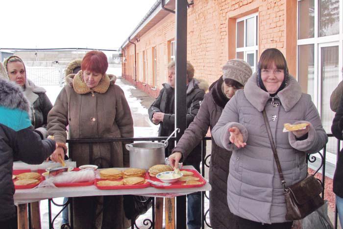 Праздник Масленицы был организован 16 февраля для работников предприятия силами местной столовой