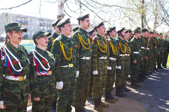 Юнармейцы Выездновской и Новоселковской школ