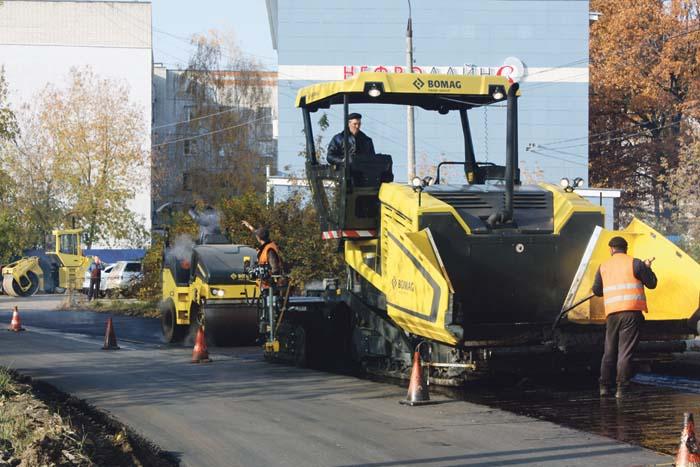Завершаются ремонтные работы автодороги по улице Чехова