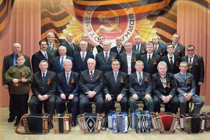 Участники фестиваля гармонистов 2015 года