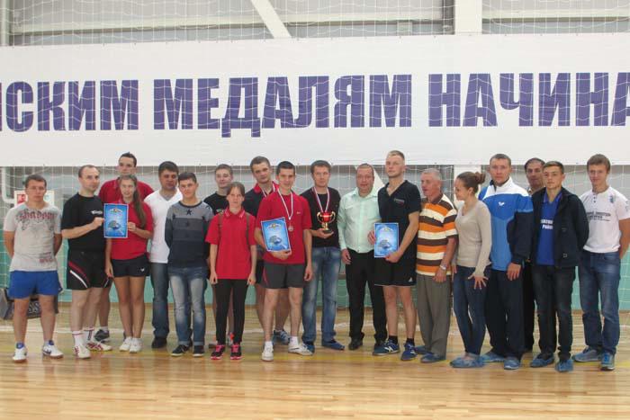 Участники и призеры открытого областного турнира в ФОКе «Чемпион»